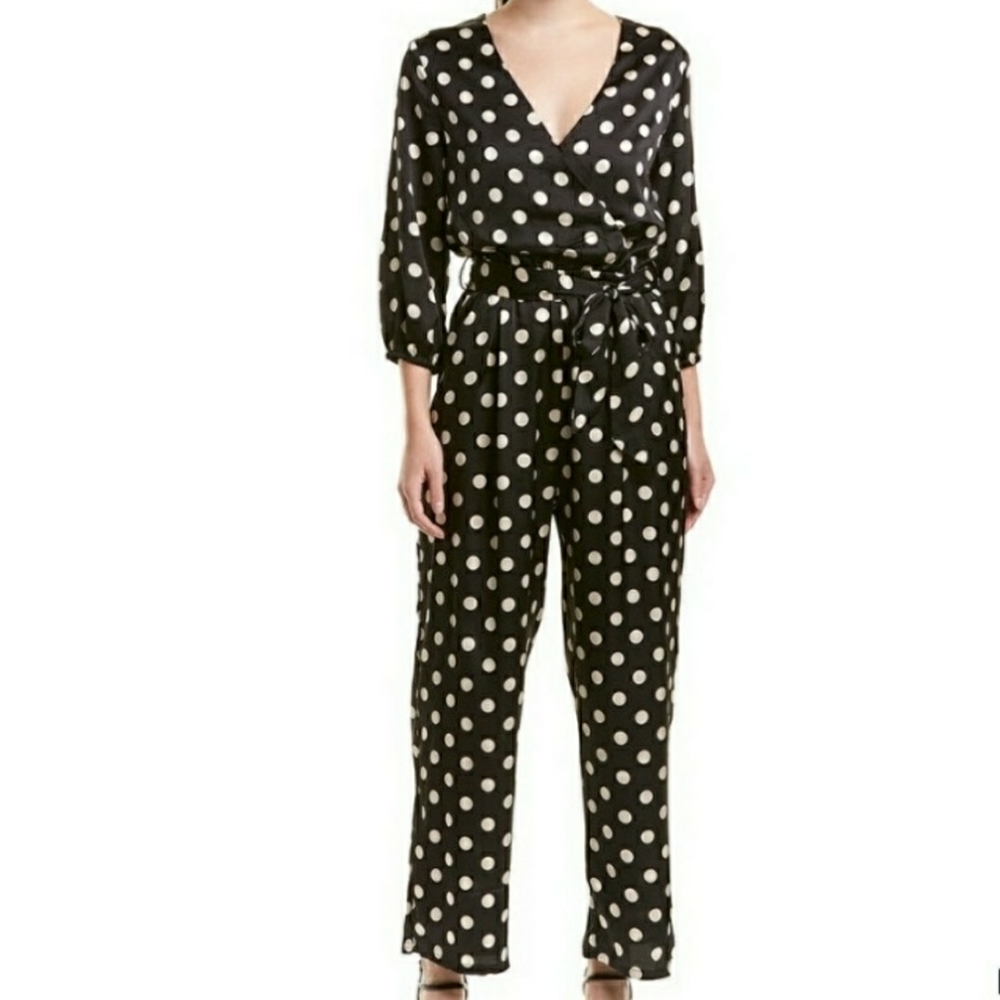Lucca Couture Polka Dot Jumpsuit
